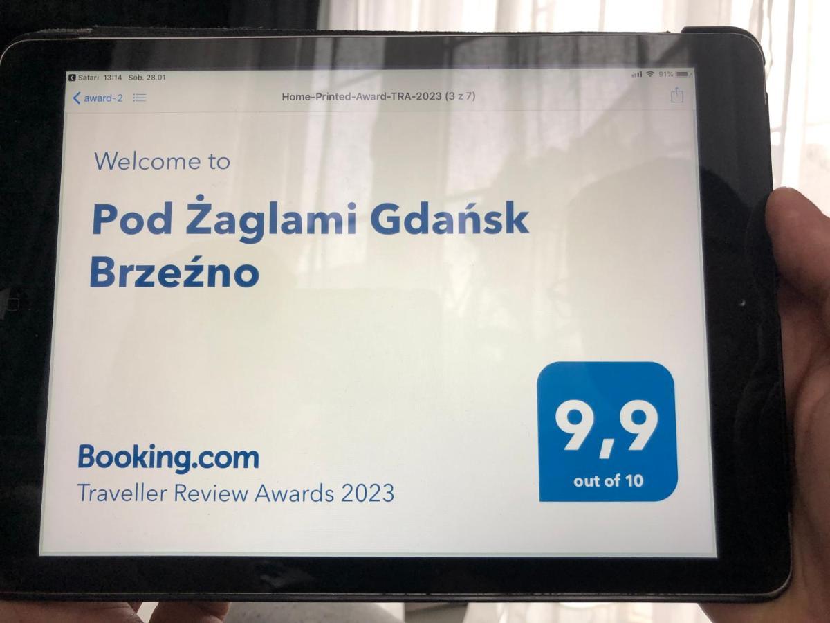 דירות Pod Zaglami Gdansk Brzezno מראה חיצוני תמונה